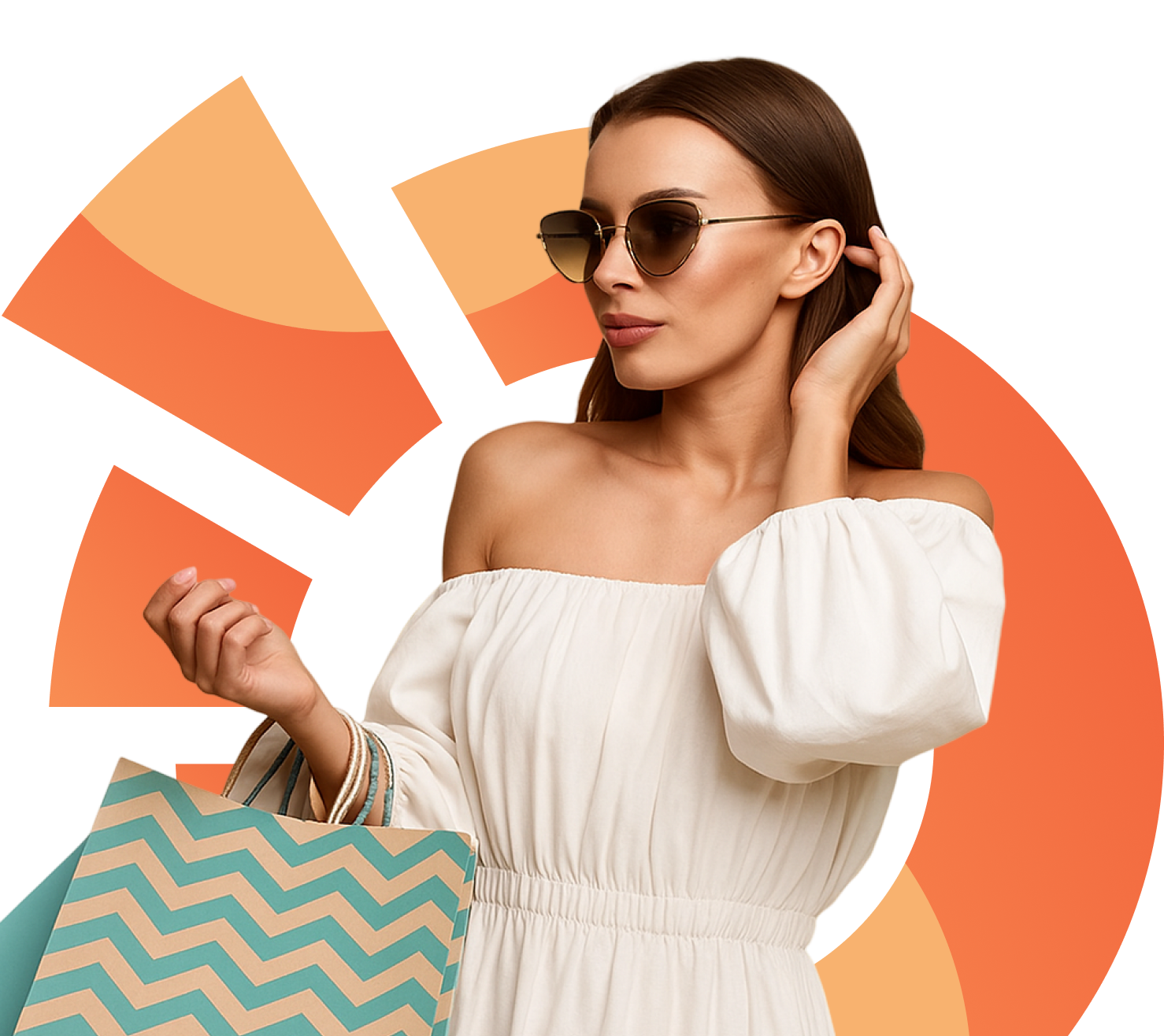 Женщина с покупками